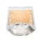 6.69"x 11" x 3.5" Clear/Silver Stand Up Pouch (1,000/case) - DVS35ZRC