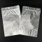 7.625" x 11.75" x 4" OD Silver Mylar Foil Stand Up Pouch (500/case) - ER04ZRC