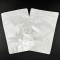 7.625” x 11.75” x 4” OD White Mylar Foil Stand Up Pouch (500/case) - EW04ZRC
