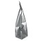 11” x 16.2” x 5.75” OD Silver Mylar Foil Stand Up Pouch (250/case) - GR575ZRC