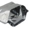 11" x 11" x 5.75" OD Silver Mylar Foil K-Seal Stand Up Pouch (250/case)  - GRS11575ZRC