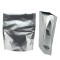 expands out to cover more two stand pouches showing depth and width when deployed