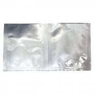 flkat two section pouch with open end and perforation