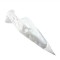 9.0" x 17.75" White PE Piping Bag Roll (100/Roll) - PBR091775