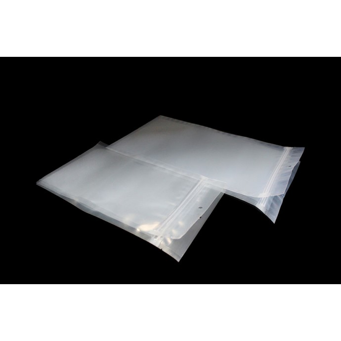 6" x 10" OD Transparent Vacuum Pouch with Tamper Evident ZipSeal - V4Z0610ZTERHH