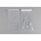 4.5" x 7.75" PAKVAC5.0 3 side seal pouch with +1.5" lip and 20mm Sealing tape (1,000/case) - MTCV5R0450925