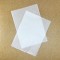 10.0" x 14.5" O.D. PE Vacuum Bag two translucent vacuum bags on top of each other