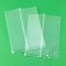 two clear fin seal pouches two clear finseal pouches