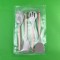 10 x 15 clear vacuum pouch filled with utensils 10 x 15 clear vacuum pouch filled with utensils
