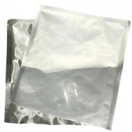 6" x 8" OD Clear/Silver Vista Pouch with Tear Notches (1,000/case) - 06VST08TN