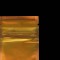 2.0" x 3.75" O.D. Vista Clear/Gold PAKPM4/PAKVF3.5M Tamper Evident ZipSeal pouch with tear notch (1,000/case) - 02VSTG0375ZTE