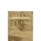 3.5" X 9.5" O.D. Gold MylarFoil Pouch with Tamper Evident ZipSeal™ and Tear Notch (1,000/case) - 035MFG095TEZ