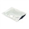 3.0" x 4.0" O.D. White PAKVF4W with ZipSeal and Tear Notch (1,000/case) - 03MFW04OZE