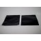 4.875" X 6.0" O.D  Black MylarFoil 3 side pouch with Tear Notch (1,000/case) - 04875MFB06TN