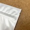 6.25" x 9" OD Silver MylarFoil Pouch with Tamper Evident ZipSeal (1,000/case) - 0625VF4C09ZTEFC