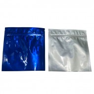 6" x 6.5" OD Clear/Blue Vista Pouch
