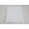 9" x 9" White Mylar Foil Bag with ZipSeal (1,000/case) - 09MFW09TEZ