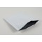 9" x 9" White Mylar Foil Bag with ZipSeal (1,000/case) - 09MFW09TEZ