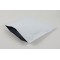 9" x 9" White Mylar Foil Bag with ZipSeal (1,000/case) - 09MFW09TEZ
