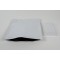 9" x 9" White Mylar Foil Bag with ZipSeal (1,000/case) - 09MFW09TEZ