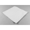 11" x 11” White MylarFoil Pouch with Tamper Evident ZipSeal and Tear Notch (500/case) - 11MFW2511TEZ