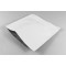 11" x 11” White MylarFoil Pouch with Tamper Evident ZipSeal and Tear Notch (500/case) - 11MFW2511TEZ