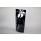 5.5" x 8.0" x 3.15 Black MylarFoil Stand Up Pouch with Zip Seal and Tear Notch (1,000/case) - BBB0315Z