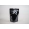 5.5" x 8.0" x 3.15 Black MylarFoil Stand Up Pouch with Zip Seal and Tear Notch (1,000/case) - BBB0315Z