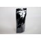 5.5" x 8.0" x 3.15 Black MylarFoil Stand Up Pouch with Zip Seal and Tear Notch (1,000/case) - BBB0315Z
