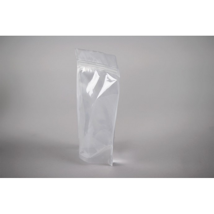 6" X 9" X 3" Vista Black Standup Pouch w/Zipseal and Tear Notch 200 SALE!!! 