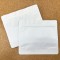 8.0" x 7.0" x 2.5" O.D. White Stand Up Pouch with Hook2Hook™ Zipper, Tear Notch, and Rounded Corners (500/case) - CSUPVF4CW025VZRC