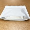 8.0" x 7.0" x 2.5" O.D. White Stand Up Pouch with Hook2Hook™ Zipper, Tear Notch, and Rounded Corners (500/case) - CSUPVF4CW025VZRC