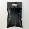 8.125" x 13.375" O.D. Black Thermal Cushion ZipSeal Bag with Handle (500/case) - TCB0812513375