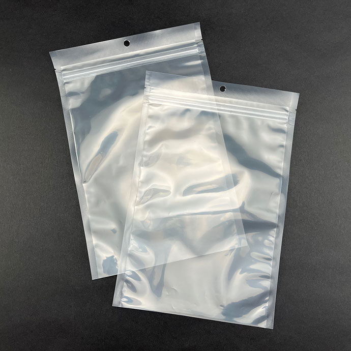 8" x 12" OD Transparent Vacuum Pouch with ZipSeal - V4Z0812TEHH