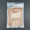 8” x 12” OD Transparent Vacuum Pouch with Tamper Evident ZipSeal, Tear Notch, and 0.25" Hang Hole (500/case) - V4Z0812ZTEHH