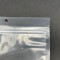 8” x 12” OD Transparent Vacuum Pouch with Tamper Evident ZipSeal, Tear Notch, and 0.25" Hang Hole (500/case) - V4Z0812ZTEHH