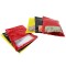 7.5" X 11.25" Red Label Ready Pouch With Tamper Evident ZipSeal (1,000/case) - V5ZBXRDW07511
