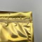 7.0" x 9.0" OD Vista-Gold Inside Tamper Evident ZipSeal Pouch with Tear Notch and Hang Hole (1,000/case) - VSTGIN35M0709ZTEHH