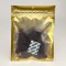 7.0" x 9.0" OD Vista-Gold Inside Tamper Evident ZipSeal Pouch with Tear Notch and Hang Hole (1,000/case) - VSTGIN35M0709ZTEHH