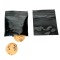 3.4" x 4" OD Black MylarFoil Pouch with ZipSeal™ (100/pack) - 034MFB04ZTE