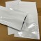 4.0" x 8.375" OD White Pouch with Tamper Evident ZipSeal (1,000/case) - 04MFW08375ZTE