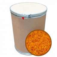 55lb drum with preview window showing bright orange silica desiccant beads