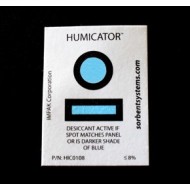 8% RH Single Spot humidity indicator card