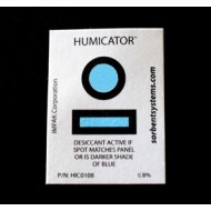 8% RH single spot humidity indicator card