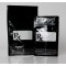4" x 6.41" x 2.25" Clear/Black "Prescription" RX & SB420 CA Stand Up pouch; (1,000/case) - AVB02Z420LR