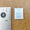 0.25 Gram Molecular Sieve Desiccant Packet; (3,000/pack) - 41MS31