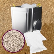 LDT500G4A - 500g molecular sieve desiccant packets large molecular sieve pouches on black table