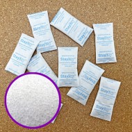 39SG07 - 3g non indicating silica gel packets piles of 3g non-indicating silica gel packets