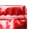 5.75" x 9" x 3.5" Red Stand Up Pouch with Oval Window; (1,000/case) - DMCNS35ZRCRD