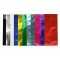 2.5" X 6" O.D  Dark Blue MylarFoil 3 side pouch with Tear Notch (5,000/case) - 025MFBL06TN